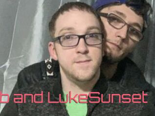 Caleb_and_LukeSunset