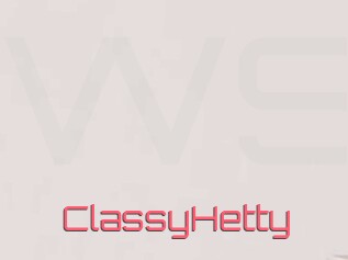 ClassyHetty