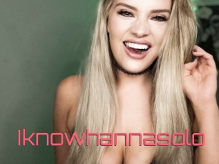 Iknowhannasolo
