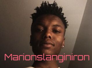 Marionslanginiron