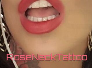 RoseNeckTattoo