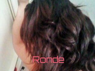 Ronde