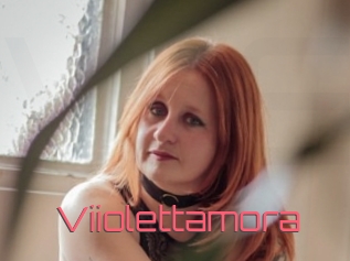 Viiolettamora