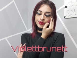 Violettbrunett